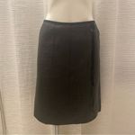 Black Croc Leather Pencil Skirt Sz 6 womens Tom K Nguyen 100% Leather Skirt sz 6 Photo 6