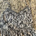 Three Pink Hearts Three Hearts Black and White Mini Dress Photo 2