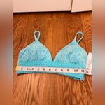 Seafolly  Australia Marloe Banded Bralette Bikini Top - Atoll Blue size US 4 NWT Photo 7