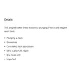 NWT Significant Other Elaine Halter Dress Pink Size 6 Photo 8