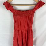 American Eagle Eyelet Off Shoulder Romper Size XXS Photo 7