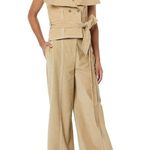 Making the Cut Deconstructed Strapless Corset halter Top size XXS corduroy Photo 4