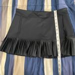Inphorm Chic Black Pleated Mini Skort Size M Photo 4