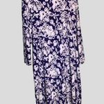Ralph Lauren   Women’s Floral Faux Wrap Dress Ruching & Surplice Neckline Sz 18 Photo 1