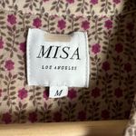 Misa Julez Chiffon Floral Print Ruffled Tiered Sleeveless Maxi Dress Size M Photo 9