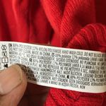 Forever 21  Red Cardigan Sweater Vibrant Knit. Small Photo 7