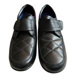 Womens Dr. Scholl's Black Leather Hook & Loop Closure Photo 2