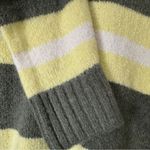 Madewell  Striped Fulton Pullover Sweater green heather grass M Photo 4