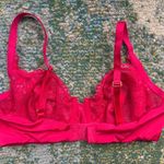 Victoria's Secret Vintage Y2K Victoria’s Secret hot pink diamanté unlined demi bra, size 34D Photo 9