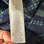 Vince Camuto NWOT Wool Navy and Green Plaid Dress Size 4 Photo 6