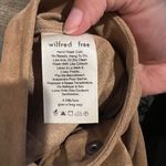 Wilfred  FREE ARITZIA CARMEN FAUX SUEDE MINI SKIRT WITH SNAP FRONT CLOSURE size 2 Photo 6