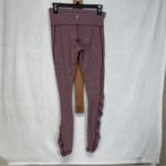 Lululemon Turn Around Tight Leggings in Heathered Bordeaux Drama Size 6 Photo 5
