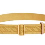 Tory Burch T Webbing Belt, Mustard, XS/SM Photo 3