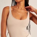 Abercrombie & Fitch  seamless scoop neck bodysuit size medium  Photo 0