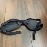 Billabong Black Lace Strapless Bandeau Bikini Top Photo 1