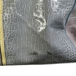 Guess Vintage Pastel Sateen-feel Y2K Coquette Glam Croc Embossed Patent Satchel Photo 6