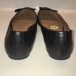 Seychelles  Wide Women’s Mia Faux Leather Vegan Reptile Black Bow Pointed Flats Photo 5