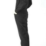 6397 black coveralls slim drop waist jumpsuit, boiler suit retail $595 Photo 6