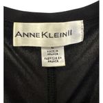 Vintage Anne Klein II Black Maxi Dress L Size Made in France Photo 2