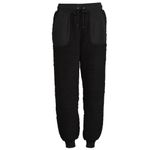 No Boundaries  Black Faux Sherpa Jogger Pants Size XL Photo 3