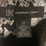 LAST CHANCE 💄 I.N.C International Concepts Silk Shirt Dress, size 12 Black Photo 6