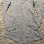 Gray Ribbed Long Sleeve Romper
Size M Size M Photo 2