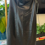 H&M  faux leather strapless tube dress Photo 0