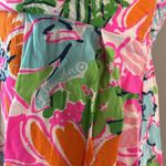 Lilly Pulitzer  Womens Tank Target Nosey Posey Top Blouse Shirt Floral pink XS #5 Photo 7