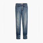 Madewell , size 26, Slim Straight Jeans: Distressed‎ Button-Front Edition Photo 1