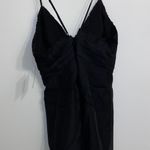 Free People Black We Go Together Mini Dress Photo 3