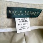 Harve Bernard Vintage Wide Leg Plaid Crop Wool Pants Green Tan Size 14 Academic Photo 6