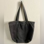 OHIO Black Denim Tote Bag Photo 2