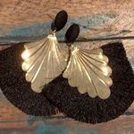 NEW IN BAG EARRINGS Black Photo 0