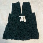 Soma Teal & Black Patterned Sleepwear / loungewear. Long sleeve & pants size M. Green Size M Photo 5