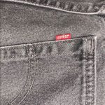 Levi's LEVI STRAUSS Vintage 550 women’s Black (faded) Jeans Size 13 Juniors Photo 8