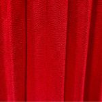 YA Los Angeles Coral Red Plisse Pleated Maxi Dress Pleated Bodice from ModCloth Photo 5