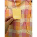 Charlie Holiday  Anthropologie Andrea Check Mini‎ Skirt size L/8 NWT Photo 3