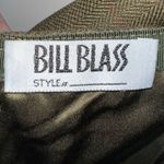 Bill Blass Vintage Satin Lined Tweed Wool Pants ** Frayed at ankle hem - see pho Photo 3
