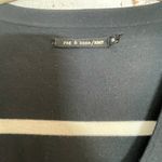 Rag and Bone Black Knit Dress with White Stripe Photo 2