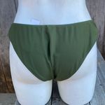 J.Crew  Green Mid Rise Cheeky Coverage Bikini Swim Bottom Size Medium NWT Size Sm Photo 1