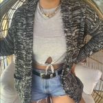 Black Tape NWT Boho Baggy Sweater Cardigan SZ S Photo 2
