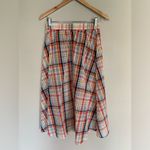 Urban Outfitters  NWT | Jessie Plaid Sheer Midi Skirt Medium Photo 4
