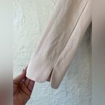 Skies Are Blue  Hannah Modal Blend Light Pink Cropped Sleeves Blazer Jacket; XL Photo 7
