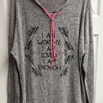 Free Kisses 💕 2 For $10  Hooded Short Sleeve Too Size 2X Photo 0