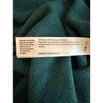 Eileen Fisher Women’s Linen Crepe Stretch Crew Neck Top Size L Teal Long Sleeve Photo 6