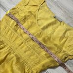 Tory Burch Yellow Silk Blend Midi Dress Photo 8