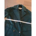 Nine West  Women's Double Breasted Faux Wool Coat - Green Photo 9