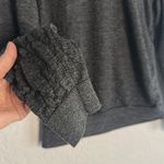 Hugo Boss  100% Italian Virgin Wool Grey Sweater Womens Medium Minimalist Classic Photo 2