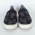 Rothy's  Womens The Original Slip On Knit‎ Sneakers Shoes Size 7 Gray Camo Casual Photo 1