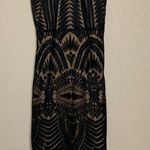 Bardot  Flora Halter Neck Sheath Dress Lace Overlay Open Back Size XS Photo 2